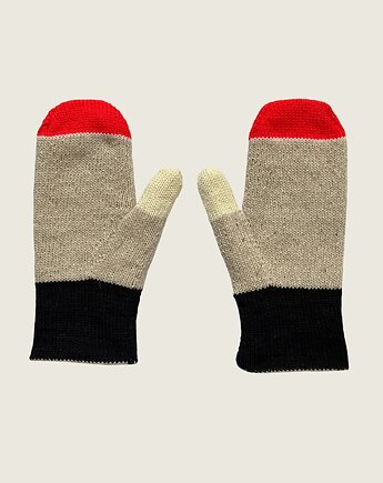 WARMERS - rękawiczki merino, Fiorki