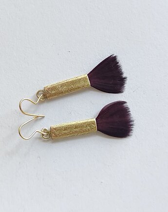 PIÓRKO kolczyki, Katarzyna Kaminska ART