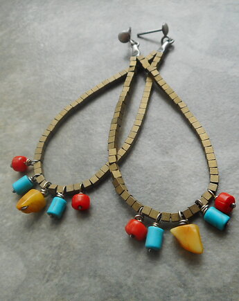 Kolorowe boho srebro 925, Lahovska