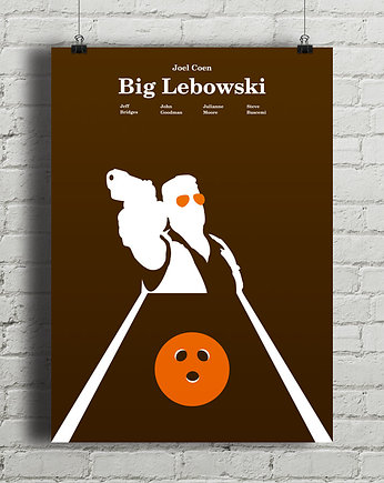 Plakat Big Lebowski, minimalmill