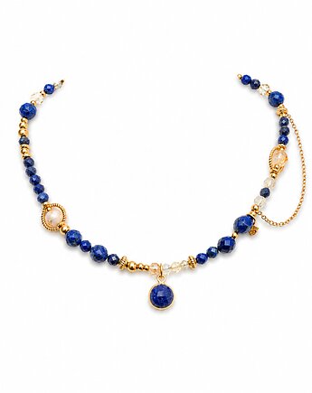 Klasyczny lapis lazuli cytryn, NESSING handmade