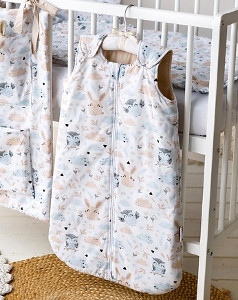 Śpiworek Ocieplany 2.5 TOG Podwójny Zamek Bawełna LEA od BabyU, Sleepdo