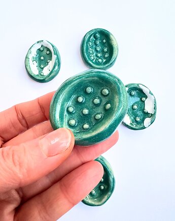 Kamień antystresowy, worry stone , miziak, Glina & Lina