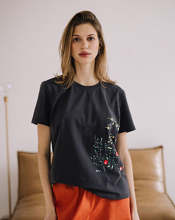 T-shirt  FLOW - Citrus Grey, Pracownia FIO
