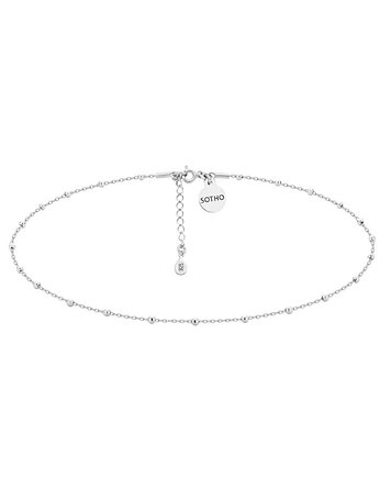 Srebrny choker z kuleczkami, SOTHO