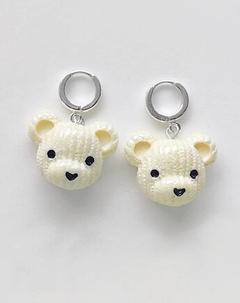 Kolczyki srebrne MIŚ, Katarzyna Kaminska ART