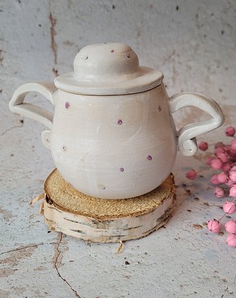 Cukiernica z przykrywką, White Cup