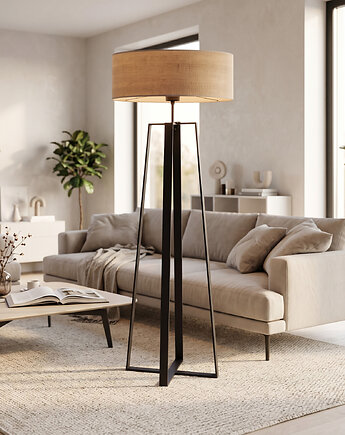 Designerska lampa stojąca do salonu MOSS ECO, LYSNE