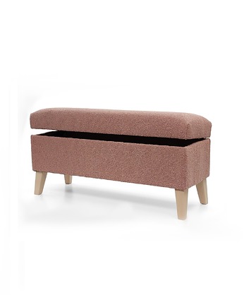 Pufa ławka ze schowkiem  kufer MAXI  Boucle, Bench Decor