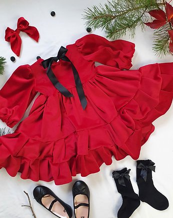 Sukienka Red Velvet Merry, FajnieUbieramy