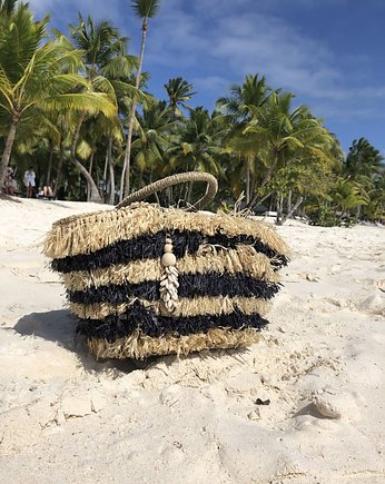 Dwukolorowy kosz, White Sands