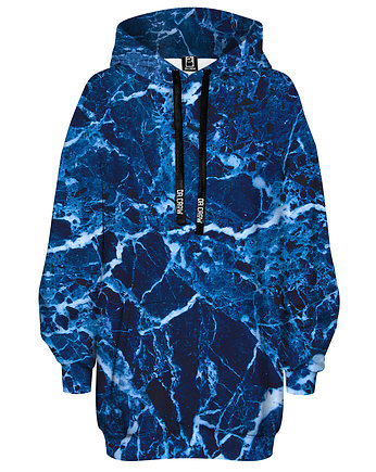 Bluza Oversize Tunika DR.CROW Marble Blue, DrCrow