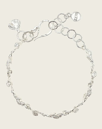 Bransoletka z gałązek srebrna - Jagoda, KOS jewellery