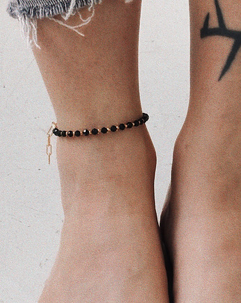 Bransoletka na nogę Onyks, Chmolowska Jewellery