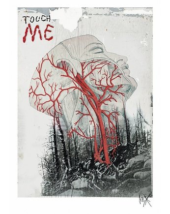 Kartka pocztowa - Touch me, Galeria LueLue
