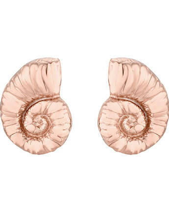 Kolczyki muszle z różowego złota, SOTHO