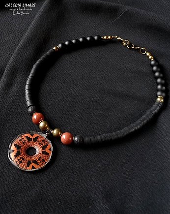 Po peruwiańsku na szyi. Oryginalny naszyjnik etniczny PREZENT  handmade, Galeria Limart