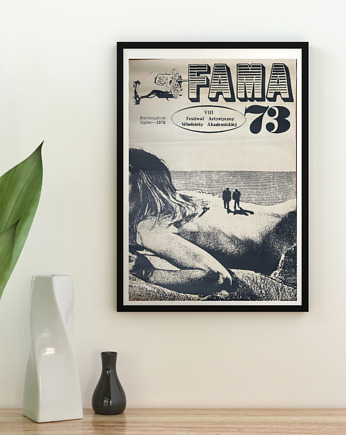Plakat FAMA VIII Festiwal Artystyczny Młodzieży Akademickiej 1973, RiskyWalls