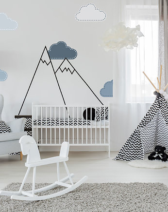 Szablon malarski wielokrotny /DOTTED CLOUD, Szablony Nakleo