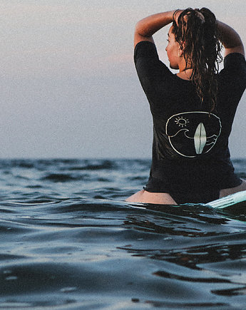 T-SHIRT Surf BLACK, Slowhop wear