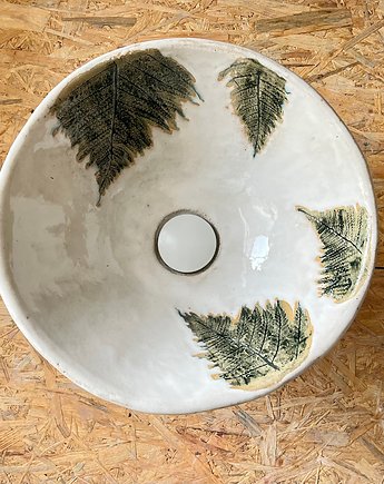 Ceramiczna umywalka Paprocie, Ceramystiq