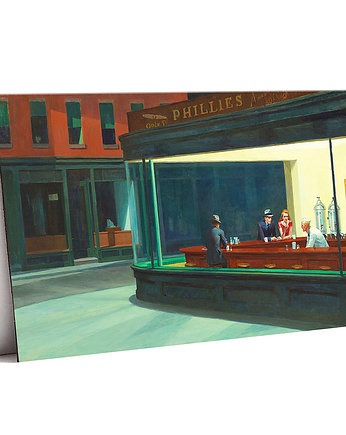 Nocne Marki -  E. Hopper - magnes, Galeria LueLue