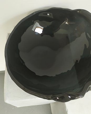Misa głęboka CZARNA- 28 cm, MartaWojciechowska