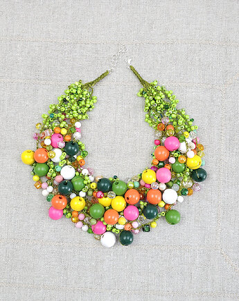 7047 Kolorowy, soczysty naszyjnik, kama4you
