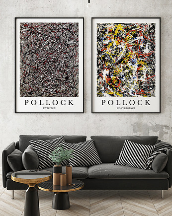 Zestaw plakatów - Pollock  v3, OSOBY - Prezent dla przyjaciółki