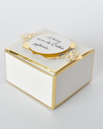 Prośba o świadkowanie pudełeczko złote, Papiernik