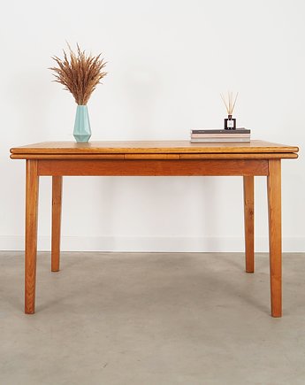 Stół jesionowy, duński design, lata 60, produkcja: Dania, Przetwory design