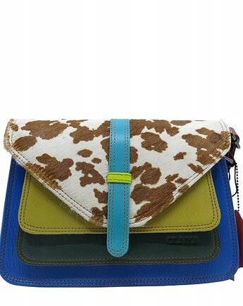 Torebka damska klasyczna elegancka skórzana na ramię pasek OLIVKA, Olivka Warsaw