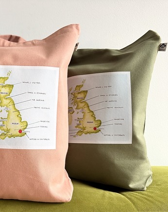 Torba Everyday Great Britain - zieleń, Travelling Art