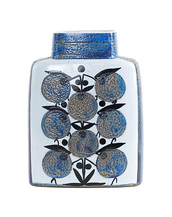Wazon ceramiczny, duński design, lata 60, produkcja: Aluminia, Przetwory design