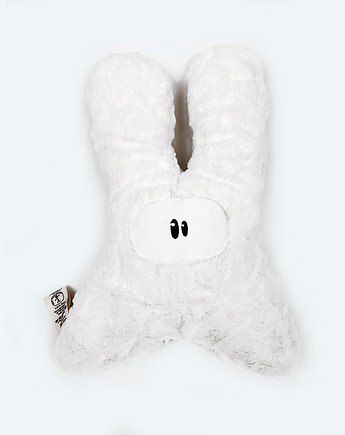 Biały króliczek - maskotka, grrrshop