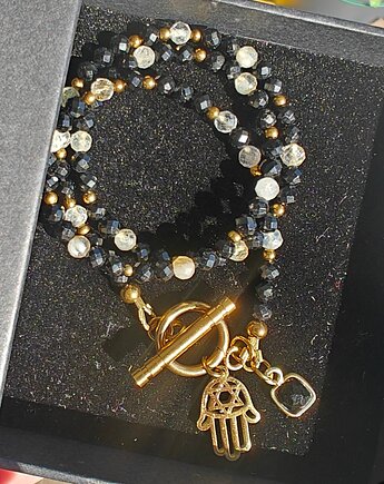 Klasyczny turmalin i cytryn, NESSING handmade