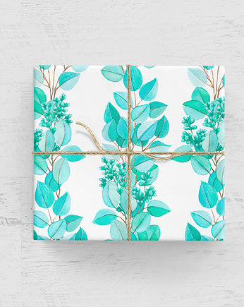 papier do pakowania - zielono mi bardziej 236w, Wrap and Pack