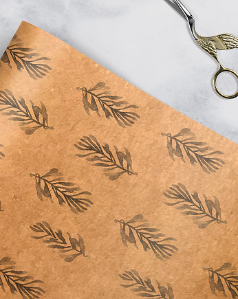 papier do pakowania - olive 004 kraft, Wrap and Pack