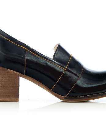 SKÓRZANE PÓŁBUTY ZAPATO 250  ŻÓŁTY NAPLAK, Zapato