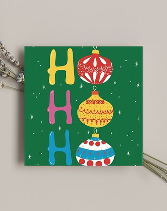 Kartka świąteczna Ho Ho Ho, Maya Design