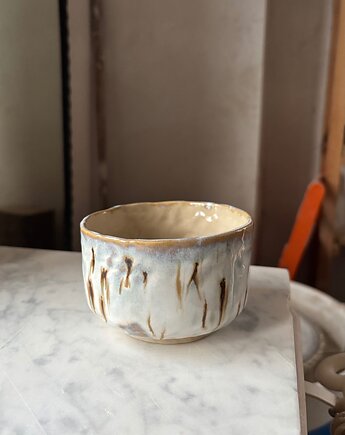 Ceramiczna Czarka do Matchy 250 ml Waterfalls handmade chawan, Maison Fragile