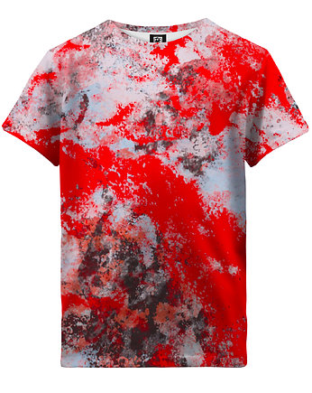 T-shirt Girl DR.CROW Marble Red, DrCrow