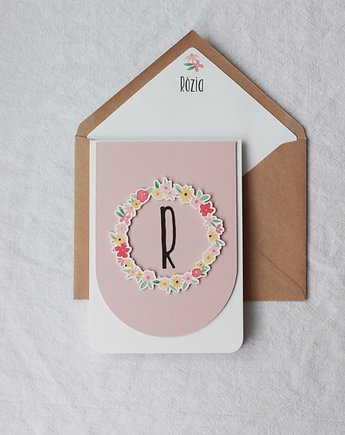 Rózia. Kolorowe zaproszenia na komunię, papierkarnia