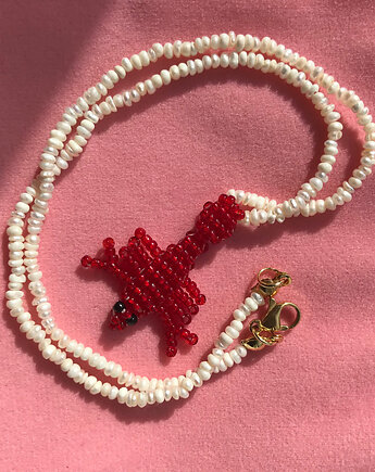 Naszyjnik homar perły, Meadow Jewelry