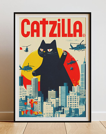 Plakat - Catzilla, Harry Monkey