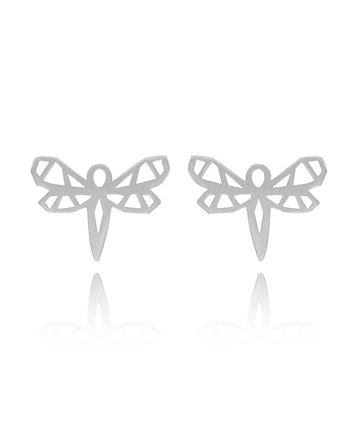 Kolczyki srebrne ważki  pr.925, VENA Jewellery