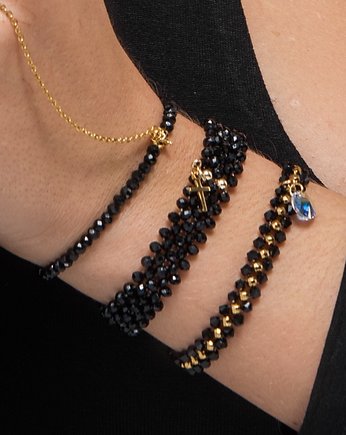 Bransoletka potrójna Black Gold, AFRODITTE COLLECTION