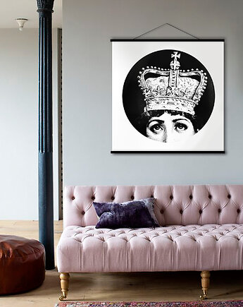 Duży obraz na płótnie - Lina Cavalieri w koronie, Dekoracje PATKA Patrycja Kita