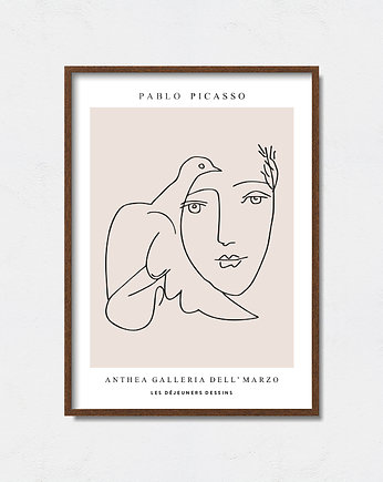 Pablo Picasso grafika inspiracja, Pas De LArt