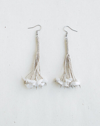 Kwarc lodowy kolczyki Nature, galeria nuit